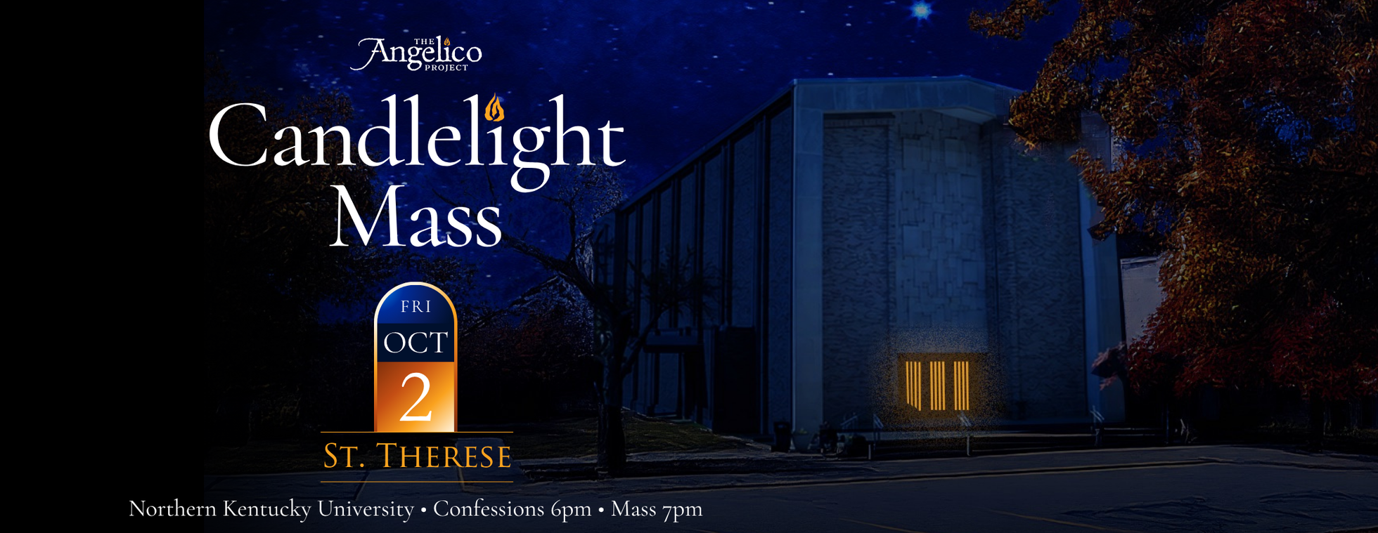 October Candlelight Mass - St. Therese